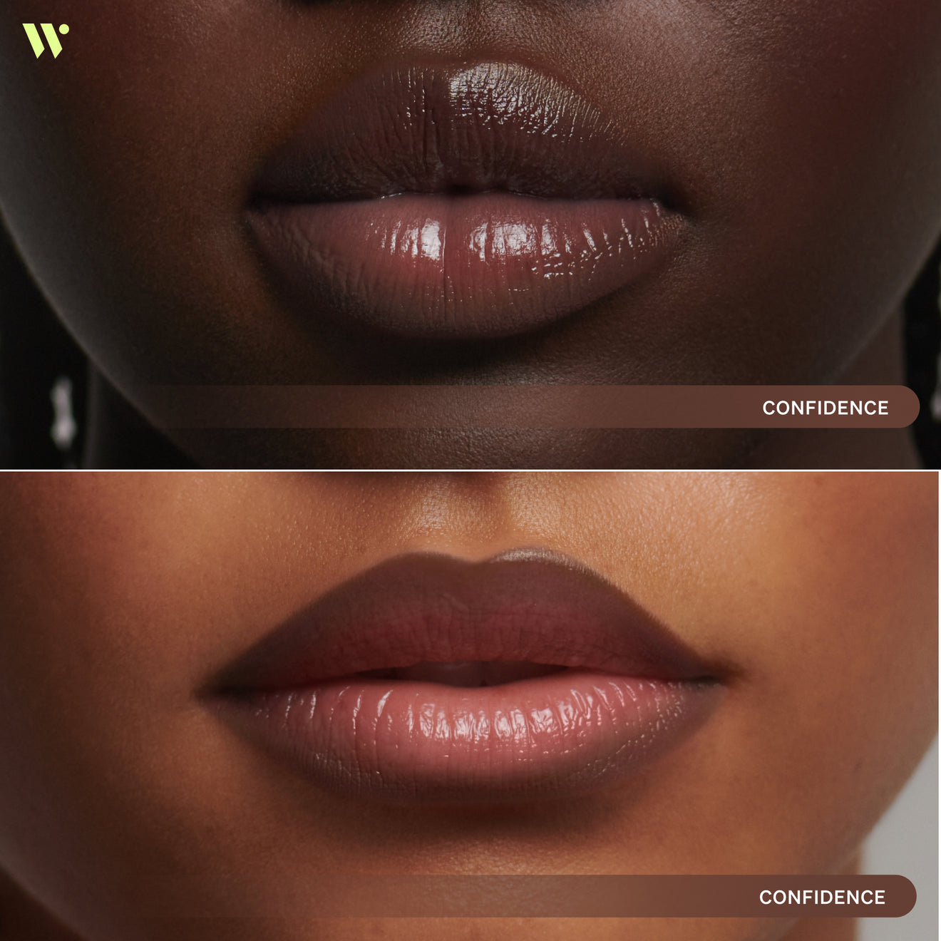 Starting Line Peptide Infused Lip Liner in shade Confidence on models