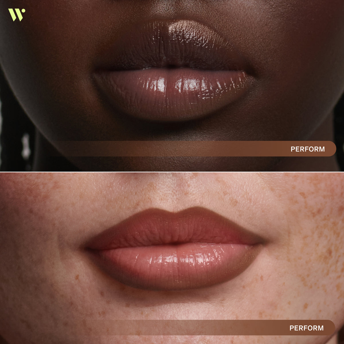 Starting Line Peptide Infused Lip Liner in shade Perform on lips